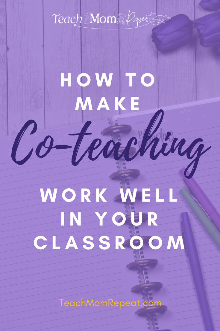 How to make co-teaching work well in your classroom. 
