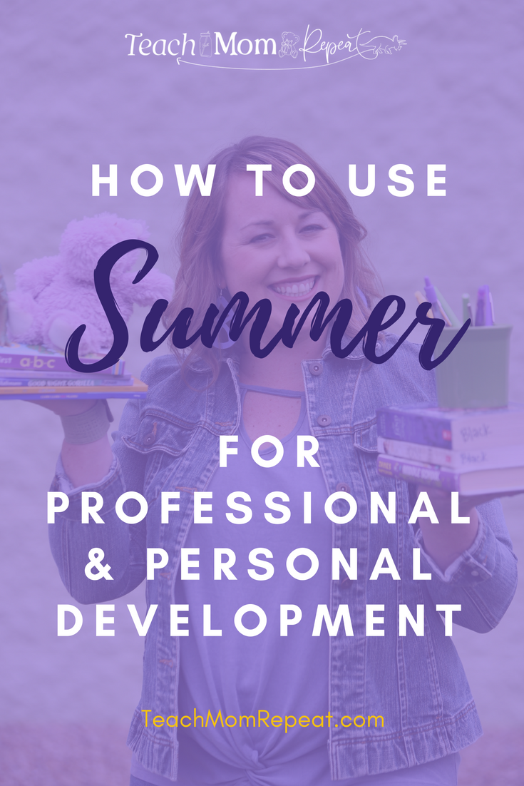 Summer is the perfect time to hone your craft as a teacher. With the opportunities available through online learning professional development can happen in bed or at the beach. 