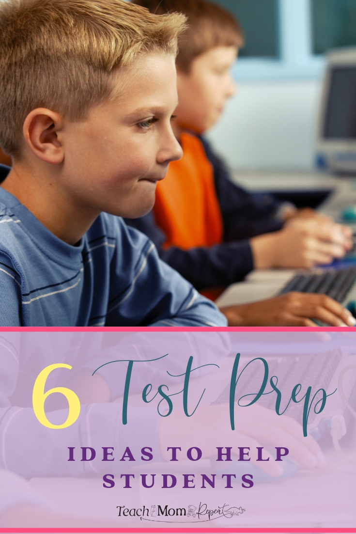 Standardized testing season can be stressful for students and teachers. Use these 6 ideas to help ease that test prep stress in every classroom. 